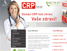 Tablet Screenshot of crptest.cz